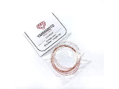 Orange Wire 0,3mm Lenght 1m - image 1