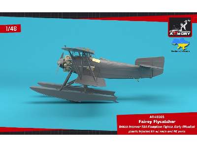 Fairey Flycatcher British Interwar Faa Floatplane Fighter, Early (Wooden) - image 14