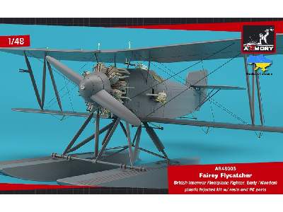 Fairey Flycatcher British Interwar Faa Floatplane Fighter, Early (Wooden) - image 18