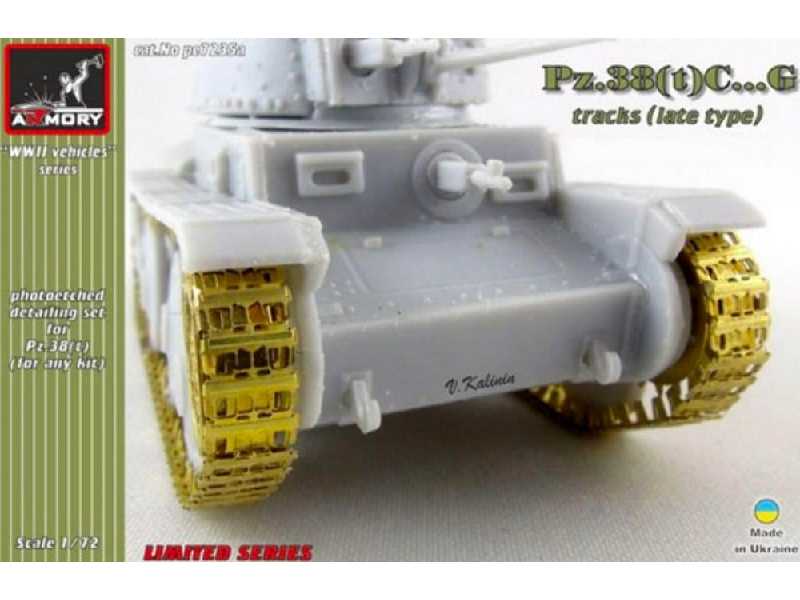 Pz.38(T) Ausf.C…g - Tracks Late - image 1 Pz.38(T) Ausf.C…g - Tracks Late - image 1
