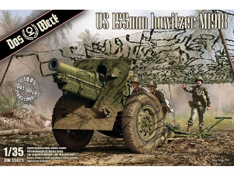 Us 155mm Howitzer M1918 - image 1