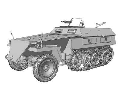 Le.Spw Sd.Kfz.250/1 Ausf.B (Neu) - image 4