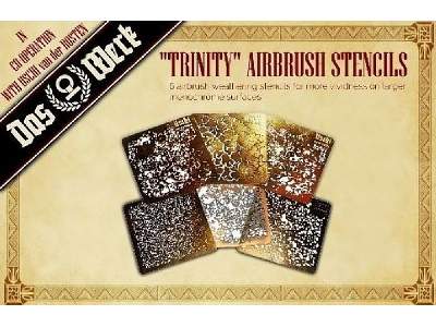 Trinity Airbrush Stencils - image 1