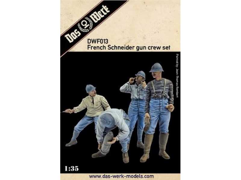 French Schneider Gun Crew Set - image 1