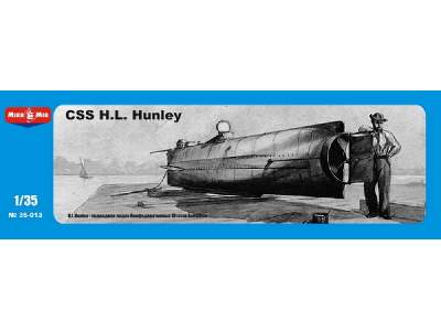 Css H. L. Hunley, Confederate Submarine - image 1