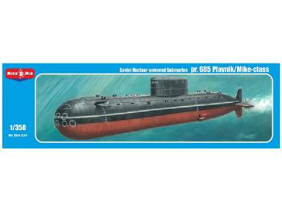 Soviet Nuclear-powered Submarine Pr. 685 Plavnik/Mike-class - image 1