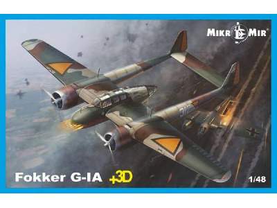 Fokker G-1a + 3d Engines - image 1