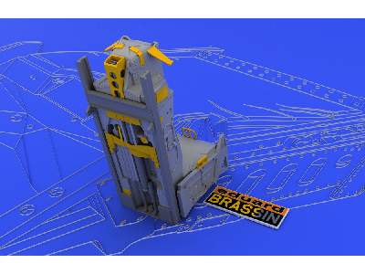 F-16 late seat 1/48 - Tamiya - image 3