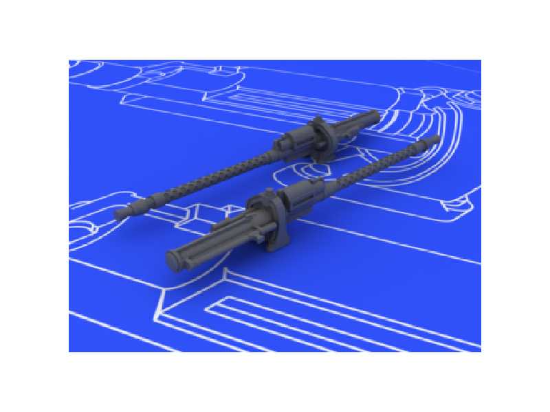 MG 17 German WWII guns 1/48 - image 1