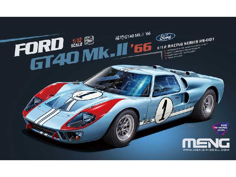 Ford Gt40 Mk.Ii '66 (Blue) - image 1 Ford Gt40 Mk.Ii '66 (Blue) - image 1