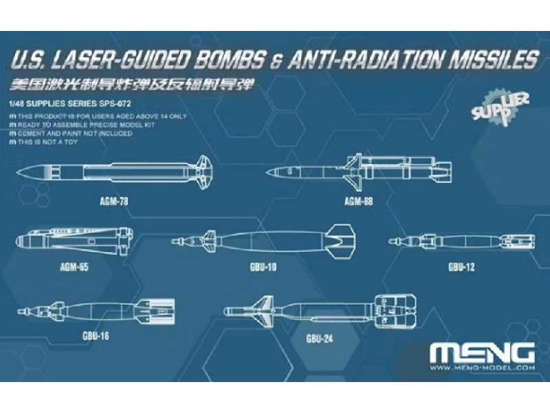 U.S. Laser-guided Bombs & Anti-radiation Missiles - image 1