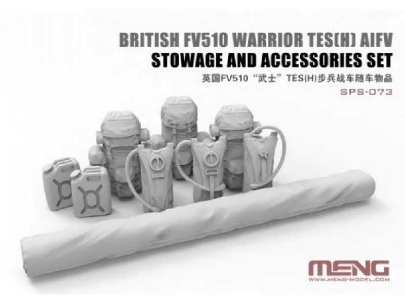British Fv510 Warrior Tes[h] Aifv Stowage & Accessories Set - image 1