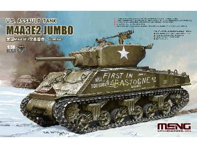 U.S. Assult Tank M4a3e2 Jumbo - image 1