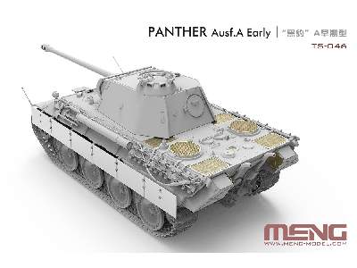 German Medium Tank Sd.Kfz.171 Panther Ausf.A Early - image 3