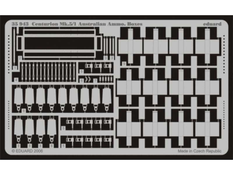 Centurion Mk.5/1 Australian Ammo. Boxes 1/35 - Afv Club - image 1