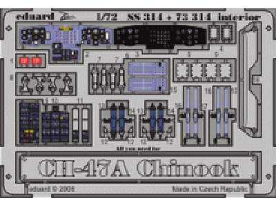 CH-47A Chinook interior S. A. 1/72 - Trumpeter - image 1