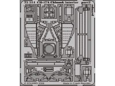 CH-47A Chinook interior S. A. 1/72 - Trumpeter - image 4