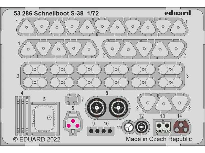 Schnellboot S-38 1/72 - FORE HOBBY - image 1