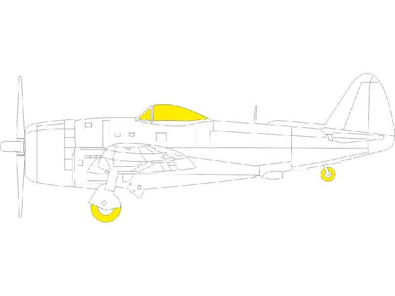 P-47N TFace 1/48 - ACADEMY - image 1