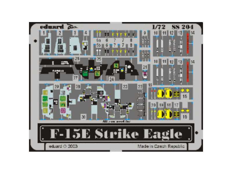 F-15E 1/72 - Hasegawa - image 1