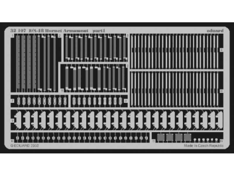 F-18 armament 1/32 - Academy Minicraft - image 1