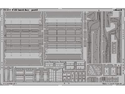 F-22 bomb bay 1/72 - Fujimi - image 2