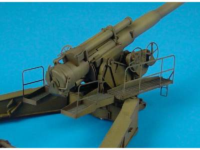 M1 8inch Gun In Fire Position - image 3