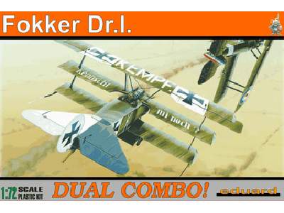 Fokker Dr. I DUAL COMBO 1/72 - image 1