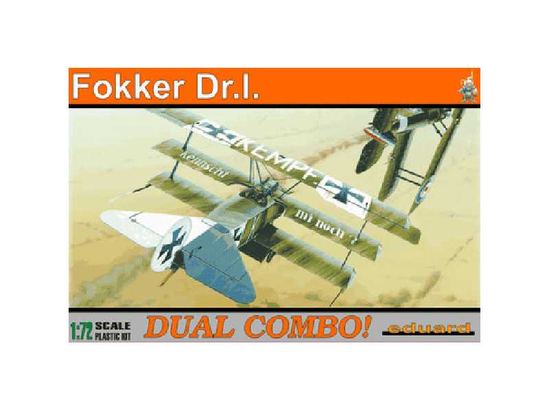 Fokker Dr. I DUAL COMBO 1/72 - image 1