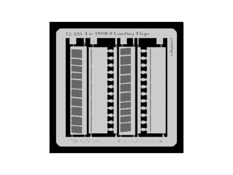 Fw 190D-9 landing flaps 1/72 - Tamiya - image 1