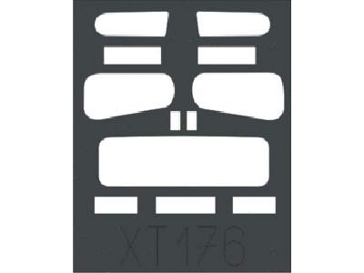  GTK Boxer windows 1/35 - Revell - masks - image 1
