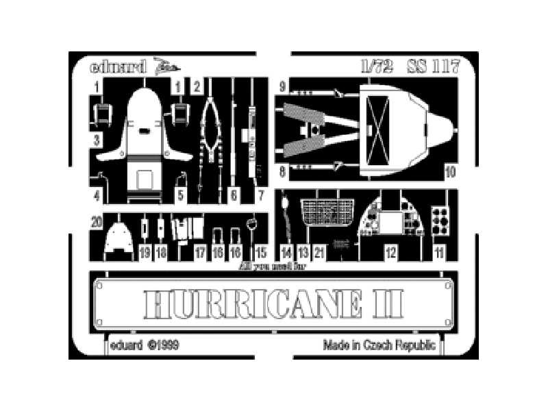 Hurricane Mk. II 1/72 - Revell - image 1