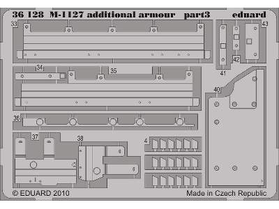 M-1127 additional armour 1/35 - Trumpeter - image 4