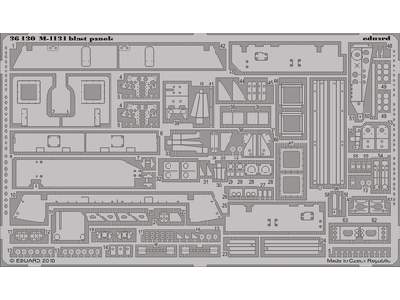 M-1131 blast panels 1/35 - Trumpeter - image 1