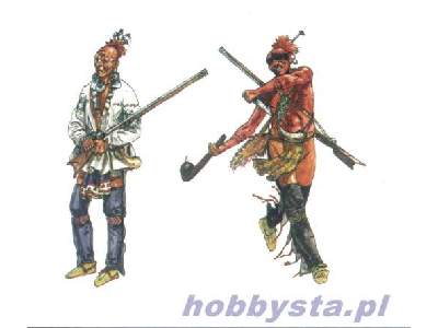 Figures - Wojownicy indianscy - Wojna o niepodleglosc US. - image 1