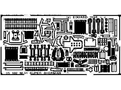 M-51 Super Sherman 1/35 - Academy Minicraft - image 3