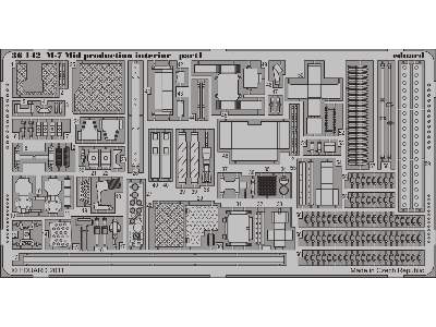 M-7 Mid production interior 1/35 - Dragon - image 2