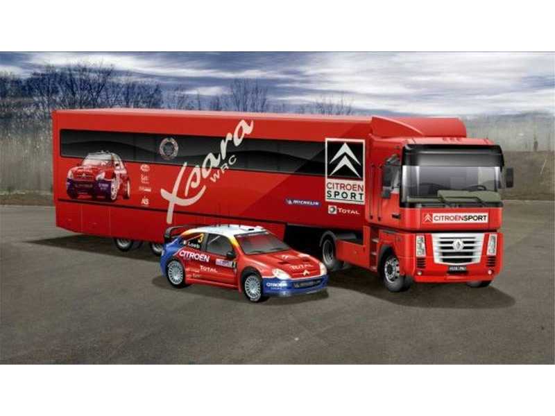 Citroen Xsara WRC Truck & Trailer - image 1