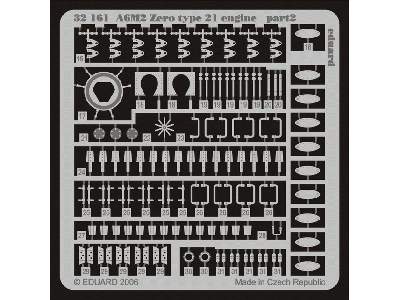 A6M2 Zero type 21 engine 1/32 - Tamiya - image 3