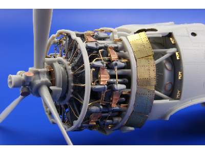 A6M2 Zero type 21 engine 1/32 - Tamiya - image 8