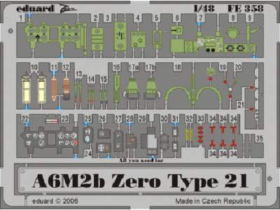 A6M2b Zero type 21 1/48 - Hasegawa - - image 1