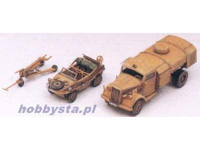 German Fuel Truck & Schwimmwagen - image 1