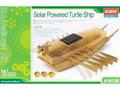 Solar Powered Turtle Ship Education Model Kit - image 1