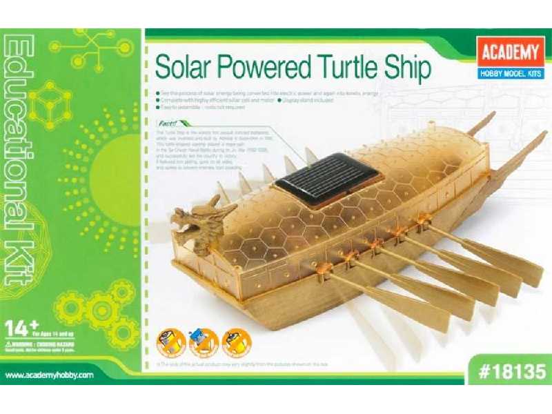 Solar Powered Turtle Ship Education Model Kit - image 1