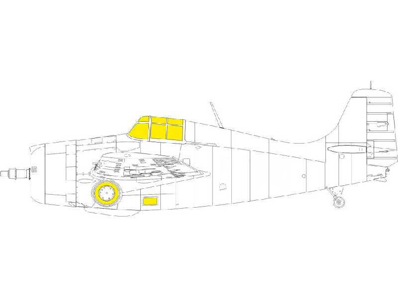 F4F-4 TFace 1/48 - EDUARD - image 1