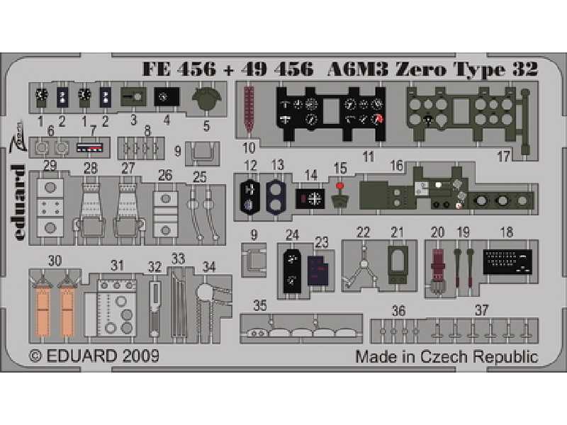 A6M3 Zero Type 32 S. A. 1/48 - Hasegawa - - image 1