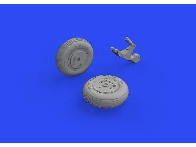 A6M3 wheels 1/48 - EDUARD - image 1