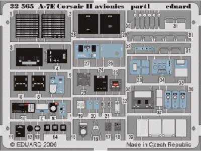 A-7E avionics 1/32 - Trumpeter - image 1