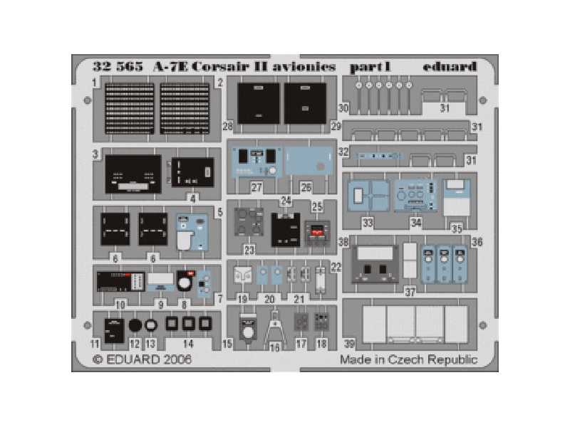 A-7E avionics 1/32 - Trumpeter - image 1