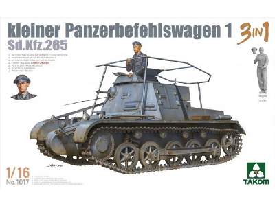 Kleiner Panzerbefehlswagen 1 3in1 Sd.Kfz.265 - image 1